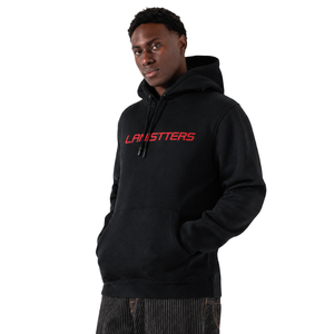 Custom Men's Pullover Hoodie Drawstring <b>Hood</b> <b>Fleece</b> Sweatshirt Kangaroo Pocket Front Logo Plain Back Loose Fit Polyester/Cotton - Product Image 2