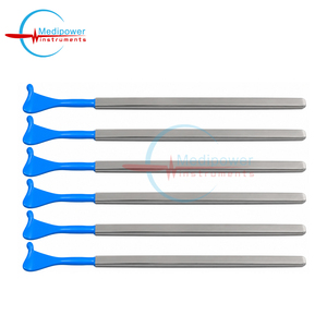 Juego de Retractores Aislados Desmarres, 16 cm (6, 8, 10, 12, 14 mm), Retractores Oftálmicos para Párpados, Juego de Instrumentos Quirúrgicos (6 Piezas) - Product Image 3