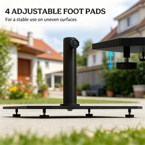 Base e Supporto per Ombrellone da Patio per Terrazze - Accessorio Premium per Arredamento Esterno - Product Image 4