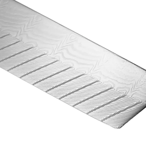 Cuchillo Nakiri Japonés de 6.5 Pulgadas para Vegetales, Acero Damasco de 71 Capas VG10, Cuchillo de Cocina para Picar y Rebanar, Mango de Micarta Azul, Premium - Product Image 5