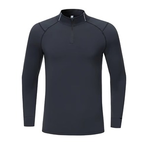 Fabricante de Ropa Deportiva Personalizada, Camiseta de Compresión para Gimnasio, Algodón, Poliéster, Spandex, Bordado, Logotipo Personalizado - Product Image 5