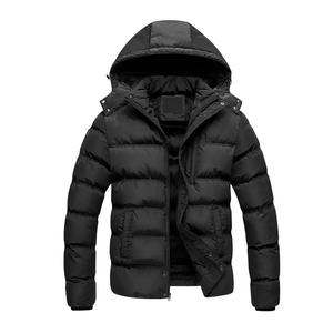 <b>Men</b>’s Lightweight Puffer Jacket with Custom Logo – Fully Customizable Winter Jacket for Outdoor & Daily Wear - Product Image 1