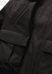 Vestes matelassées d'hiver à capuche en toile de haute qualité, épaisseur standard, style urbain, pour hommes, de marque - Product Image 3