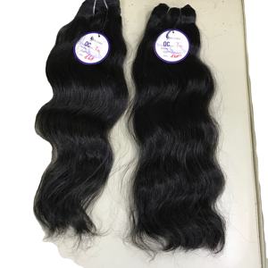 Tissage de cuticules vierges, cheveux alignés, vietnamien et camboddien, trame de cheveux 100 humains, couleur naturelle noire, bon marché - Product Image 1