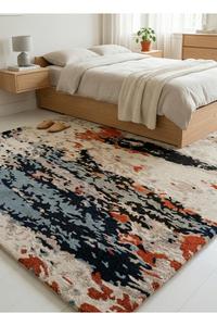 Alfombra de Lana Hecha a Mano de Lujo con Base Antideslizante para Hoteles, Villas y Oficinas, Aplicación para Venta de Exportación - Product Image 4
