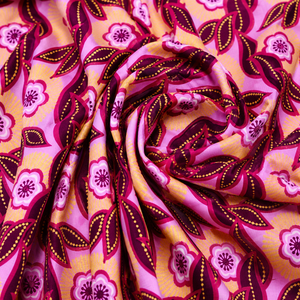 Tissu africain imprimé wax Ankara en coton, motifs tribaux traditionnels Dashiki Kitenge, textile Dutch Wax pour robes, mode, vente en gros, export - Product Image 5