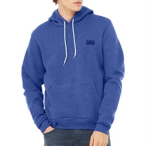 เสื้อฮู้ดดี้ผู้ชายแบบขายส่ง ผลิตตามสั่ง (OEM) ผ้าฝ้ายทรงโอเวอร์ไซส์ แบบสวมหัว ผ้าเฟรนช์เทอร์รี่เนื้อหนา - Product Image 3