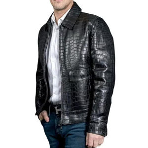 Chaqueta Bomber Unisex de Invierno, Transpirable, de Poliéster Negro, con Cuello Alto, Logotipo Frontal, Estilo Urbano, de Primera Calidad - Product Image 5