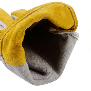 Guantes de Cuero de Calidad Profesional al por Mayor, Guantes de Trabajo de Seguridad Antideslizantes para Construcción, Jardinería y Carpintería - Product Image 5