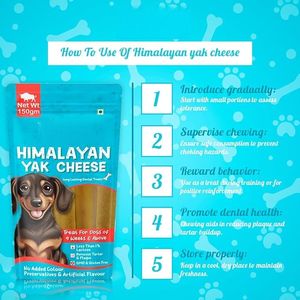 Snack Duro Saludable con Alto Contenido de Proteínas, Fabricado en Estados Unidos, con Queso de Yak del Himalaya, Masticable para Perros, Sabor Natural a Vegetales y Frutas, Suplemento para el Cuidado de la Salud de las Mascotas - Product Image 3