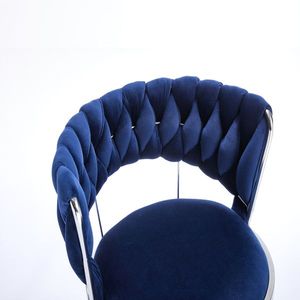 Set of 2 Swivel Height <b>Adjustable</b> <b>Bar</b> <b>Stools</b> with Chrome Footrest Base Velvet Top Simple <b>Bar</b> <b>Stool</b> Mechanical Lifting Mechanism - Product Image 6