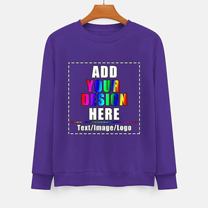 Customizable <b>Men</b>’s Fleece <b>Pullover</b> - 100% Breathable Organic Cotton - Personalized Logo & Text Embroidery Options - Product Image 1