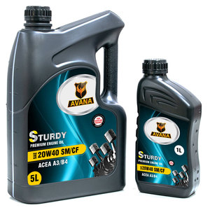 Mineral Premium Motor <b>Oil</b> SAE 20W40 SM/CF Designed <b>for</b> Modern Heavy Duty Gasoline and <b>Diesel</b> <b>Engines</b> - Product Image 1