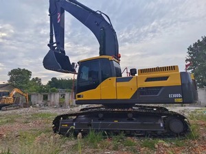 High Performance 3 Ton Yellow Crawler with Steel Tracks and Enclosed Safety Cabin for Industrial Trenching Projects - Product Image 2