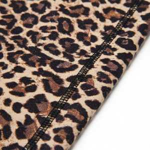 Leggings de Cintura Alta con Estampado de Leopardo para Mujer, Largos, con Bolsillos, Casuales, Elásticos, Cómodos, de Spandex/Nailon de Alta Calidad, 220g - Product Image 6