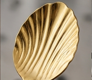 Cucharas de cóctel con elegante diseño de concha dorada, agitadores de barra, herramientas de barra de metal de lujo para la preparación de cócteles - Product Image 2