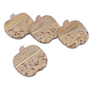 Juego de posavasos de té de mármol con diseño rectangular personalizado de alta calidad, tablero de madera ecológico, queso, bloques de cortar indios, superventas - Product Image 2