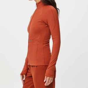 2026 Own Logo Label Brand Fashionable Scrubs <b>Sets</b> Suits Tops Women's Stretchy Soft Hospital Use Nurse Uniform Spandex/Polyester - Product Image 5