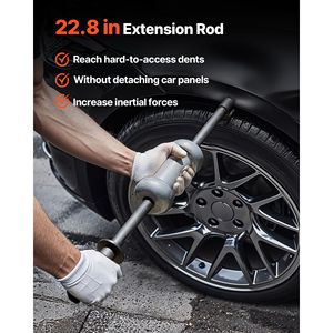 Kit Estrattore per Ammaccature Auto con Martello Scorrevole in Metallo da 10 Libbre per Riparazioni Automobilistiche - Product Image 5