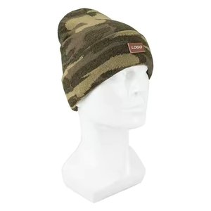 Gorros de Calavera Personalizados de Moda, Gorros de Invierno Elásticos Tejidos, Gorros con Forro de Satén Suave - Product Image 3