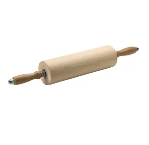 Rouleau à pâtisserie antiadhésif en bois, bâton de farine, pâte de cuisine, outils de cuisson