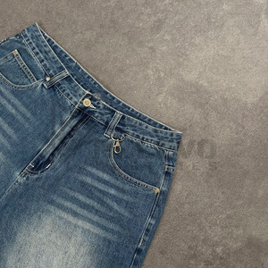 Pantalones Cortos Casuales de Mezclilla para Hombre, Corte Regular, para Verano, Cómodos, Duraderos, Estilo Diario, para Pedidos al por Mayor - Product Image 4