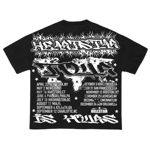 เสื้อยืดโอเวอร์ไซส์ผู้ชาย ผ้าฝ้าย 100% สไตล์วินเทจ พิมพ์ลายตัวอักษรตามสั่ง เสื้อผ้าสตรีทแวร์ ฮิปฮอป เสื้อยืดลำลอง ขายส่ง - Product Image 6