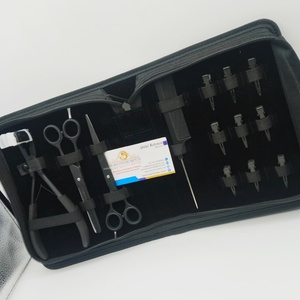 Kit d'outils de pose d'extensions capillaires de haute qualité : Pince à extensions adhésives en acier inoxydable avec boucle et pinces - Product Image 4