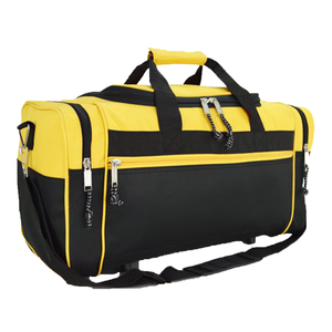 Bolsa de yoga grande con logo personalizado, accesorios para gimnasio, bolsa de algodón para mujer, bolsa de yoga de hombro, bolsa de deporte amarilla y negra para hombre y mujer - Product Image 6