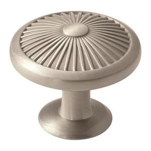 Vintage Round Metal Drawer Knob Carved Flower Design Bolt <b>Inserting</b> Type for Drawers Push Pull Easy Installation Brass Knob - Product Image 5