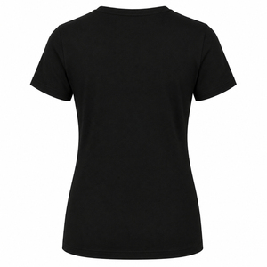 Wholesale Eco-Friendly Logo Plain Women T-<b>Shirt</b> Solid <b>Colour</b> Crew Neck Casual Streetwear Short Sleeve All Seasons High Quality - Product Image 2