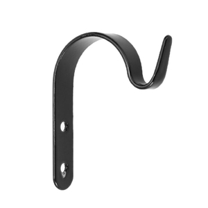 Wall Mounted Metal Hook Carbon Powder Coated Rust Resistant For Clothing Storage Behind Doors Or On Walls - Product Image 1