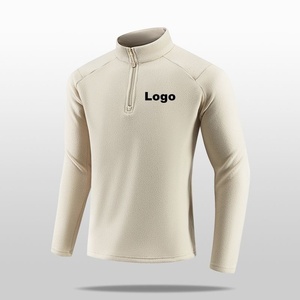 2026 High Quality Quarter Zip Warm Fleece Hoodie Fashionable <b>Tech</b> Fleece Jacket logo Customize Men's Microfiber Fleece Hoodies - Product Image 1