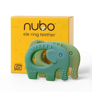 Juego de Mordedores de Silicona para Bebé Nubo*kind |   Juguete de Dentición Multitexturizado con Certificación BIS - Product Image 1
