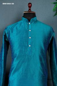 Collection de vêtements de festival, dernière collection de soie Banglory avec collection de kurta-pyjama unie, fournisseur mondial, achat en ligne en Inde - Product Image 4