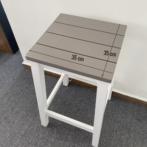 Table d'appoint convertible en bois massif - Product Image 2