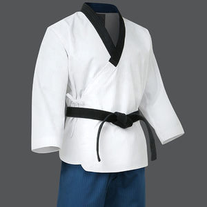 Uniforme de Taekwondo Personnalisé en Gros, 100% Coton, Léger et Respirant, Dobok d'Arts Martiaux OEM - Product Image 2