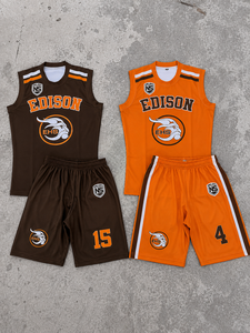 Tenues de Basketball Personnalisées pour Équipes – Maillots et Shorts 100% Polyester Personnalisables pour Clubs Scolaires, Ligues, Entraînement et Commandes en Gros - Product Image 5