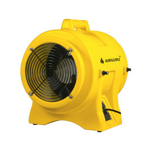 Langlebiges 12-Zoll-Industrie-Kunststoffgebläse mit 25-Fuß-Kanal Kompakter Speicher behälter Tragbare Axial-Luftbewegungsventilator-Belüftung - Product Image 4