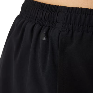 Custom <b>Women's</b> Black Memory Nylon <b>Shorts</b> Elastic Waist Slash Pockets Curved Hem Loose Fit Casual Summer <b>Shorts</b> Wholesale Apparel - Product Image 3