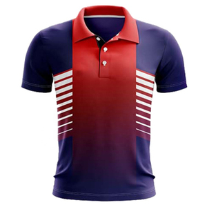 Custom Double-Stitched Cricket Uniform High Quality Quick-Drying Breathable Anti-Bacterial Lightweight Sports <b>T</b>-Shirt - Product Image 6