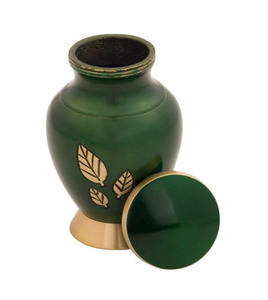 Modernas Urnas de Cremación de Mascotas de Lujo para Cenizas de Perros, Urnas de Acero Inoxidable Hechas a Mano - Product Image 1