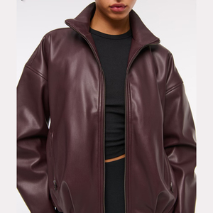 Premium Quality Clothing Women Leather <b>Jacket</b> durable Wholesale Unique Design Oem Softshell Factory Direct Women Leather <b>jacket</b> - Product Image 2