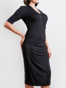 Vestido Maxi de Maternidad para Lactancia, Elegante Vestido Maxi de Maternidad para Lactancia Posparto, Venta al por Mayor - Product Image 5