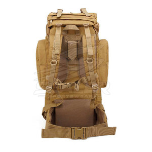 Mochila Táctica Impermeable de Camuflaje para Exteriores, Unisex, de Poliéster, con Múltiples Compartimentos, Amplio Espacio de Almacenamiento, Capacidad de 36-56L, Ajustable - Product Image 6