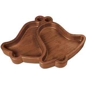 Bandeja de servir en forma de estrella de madera de mango, precio al por mayor, plato de aperitivos de madera hecho a mano, decoración de mesa navideña, regalos navideños - Product Image 5