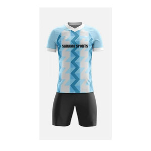Uniformes de fútbol personalizados de última moda, ropa de entrenamiento de fútbol por sublimación, uniformes de fútbol económicos, conjuntos de fútbol transpirables - Product Image 2