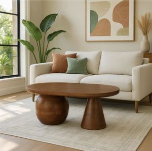 Mesa de Centro de Madera Premium para una Decoración Elegante del Hogar, con Construcción Duradera y Atractivo Visual - Product Image 3