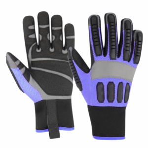 Guantes de Seguridad de Alto Rendimiento Antiabrasión, Resistentes al Deslizamiento, con TPR Inyectado, Cuero Sintético Amara, Protección Mecánica para Manos y Brazos - Product Image 3