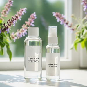 คลารี เซจ ไฮโดรซอล |   น้ำดอกไม้บริสุทธิ์ |   สารสกัดจากดอกไม้ |   100% ธรรมชาติ อ่อนโยนต่อผิว |   เกรดพรีเมียม |   กลั่นด้วยไอน้ำ |   ได้รับการรับรองมาตรฐาน GMP - Product Image 5